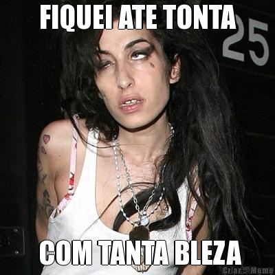 FIQUEI ATE TONTA  COM TANTA BLEZA