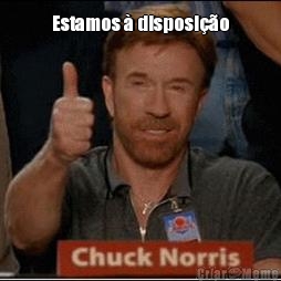 Estamos � disposi��o 