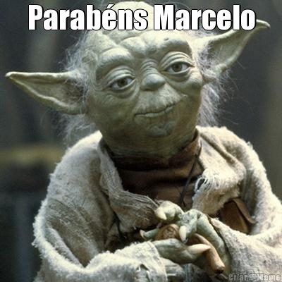Parab�ns Marcelo 