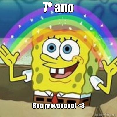7� ano Boa provaaaaa! <3