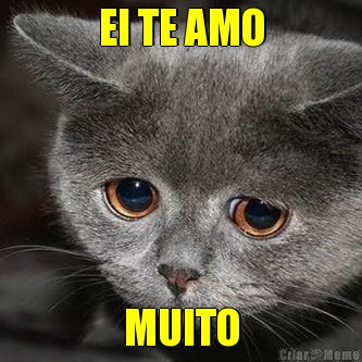 EI TE AMO MUITO