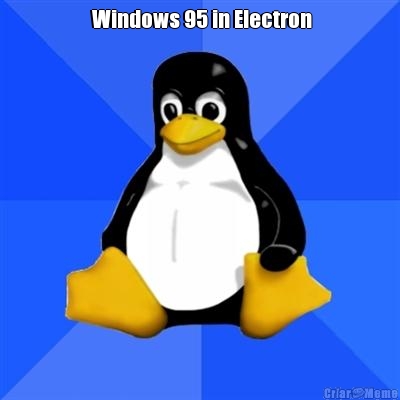  Windows 95 in Electron 
