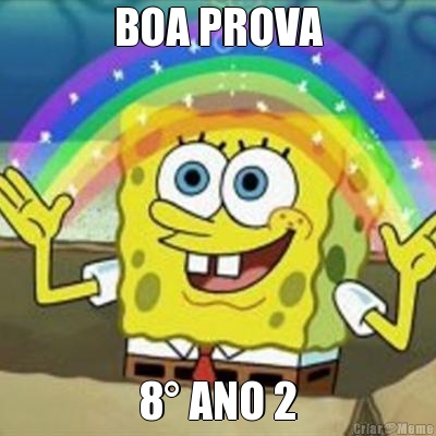 BOA PROVA 8� ANO 2