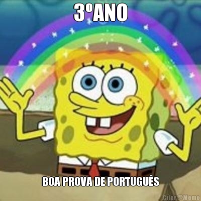 3�ANO BOA PROVA DE PORTUGU�S