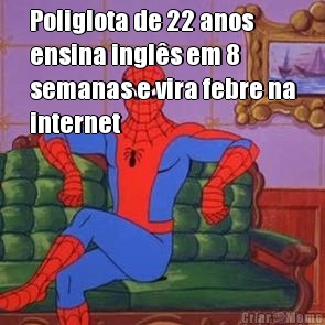 Poliglota de 22 anos
ensina ingl�s em 8
semanas e vira febre na
internet 