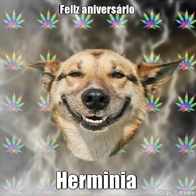 Feliz anivers�rio  Herminia 