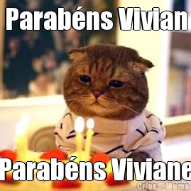 Parab�ns Vivian Parab�ns Viviane