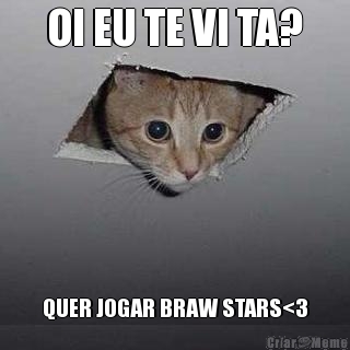 OI EU TE VI TA? QUER JOGAR BRAW STARS<3

