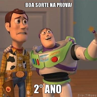 BOA SORTE NA PROVA! 2� ANO 