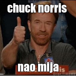 chuck norris  nao mija