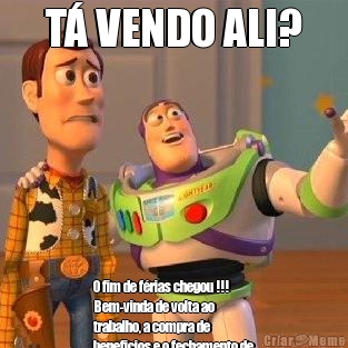 T� VENDO ALI? O fim de f�rias chegou !!!
Bem-vinda de volta ao
trabalho, a compra de
beneficios e o fechamento de
folha te esperam Valq <3 