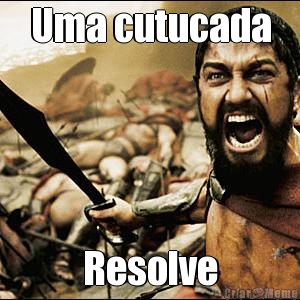 Uma cutucada Resolve