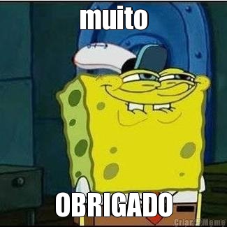 muito OBRIGADO