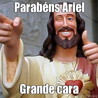 Parab�ns Ariel Grande cara
