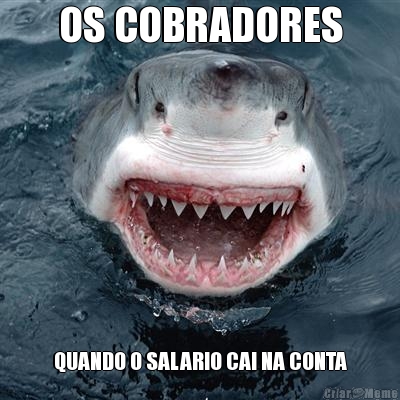 OS COBRADORES QUANDO O SALARIO CAI NA CONTA
