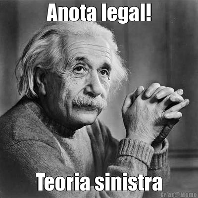 Anota legal! Teoria sinistra