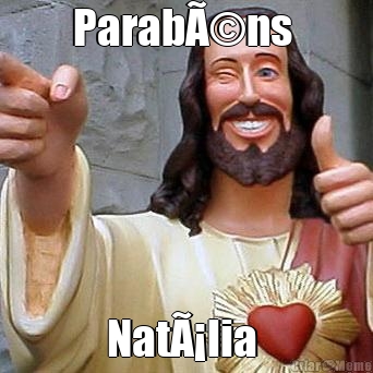 ParabÃ©ns  NatÃ¡lia 