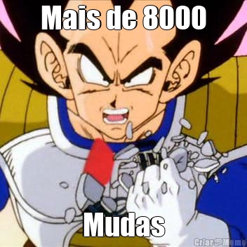 Mais de 8000 Mudas
