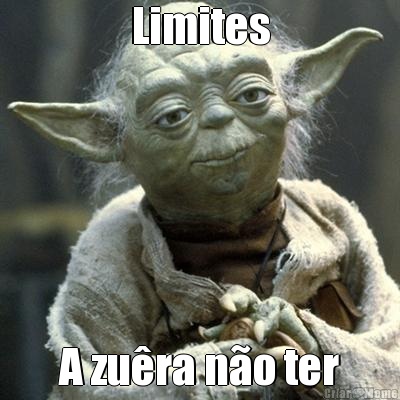 Limites A zu�ra n�o ter