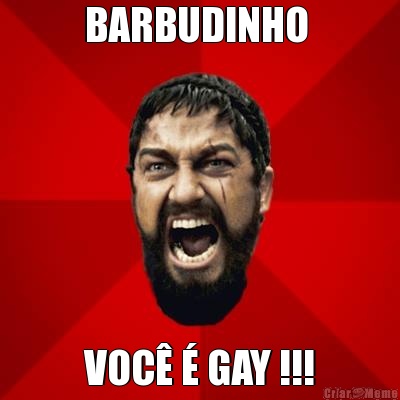 BARBUDINHO  VOC� � GAY !!!