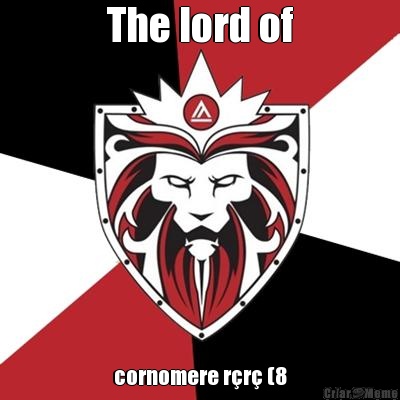 The lord of cornomere r�r� (8